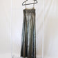 ✨ Empire Dress Vintage Green and Gold Floral Glitter Ombre Beaded High Waist Long Tulle Formal Prom Dress Evening Gown Party Dress nv4982