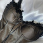 Black retro fashion exquisite lace short chiffon homecoming dress 19th birthday party dress nv5384