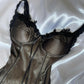 Black retro fashion exquisite lace short chiffon homecoming dress 19th birthday party dress nv5384
