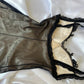 Black retro fashion exquisite lace short chiffon homecoming dress 19th birthday party dress nv5384