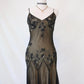 Brown Beaded Short/Mid-Length Chiffon Homecoming Dress Birthday Party Dress nv4978