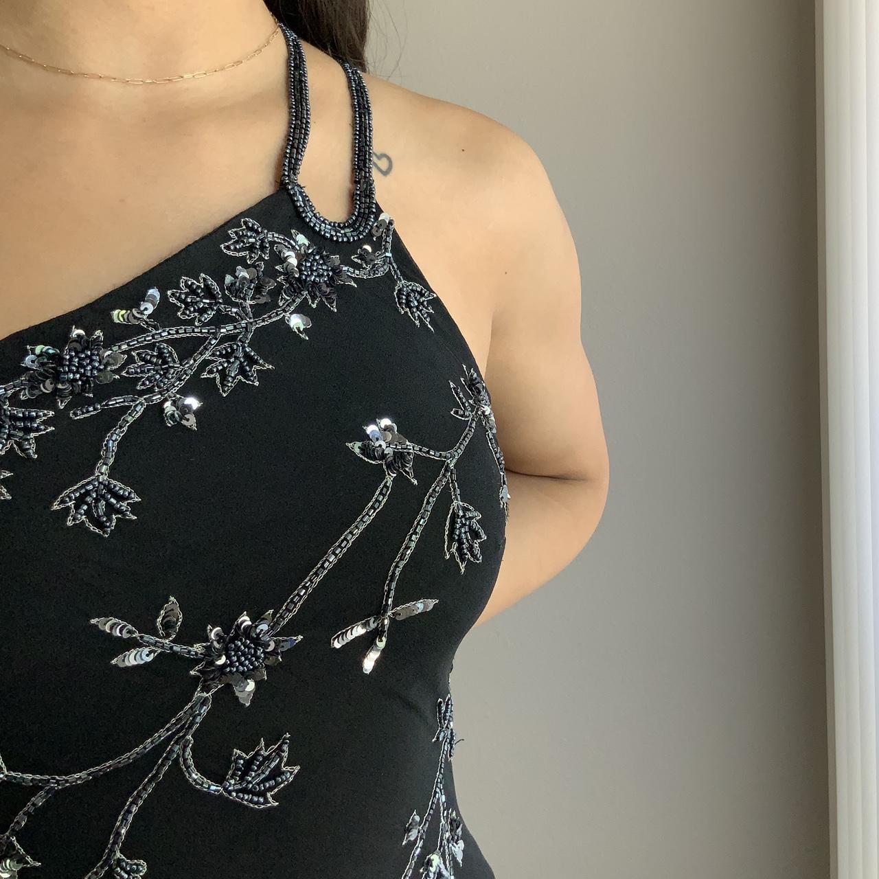 Brown/Black Fashion One Shoulder Exquisite Beading Long Chiffon Ball Gown Evening Dress Party Dress nv3661