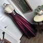 Black/Burgundy Vintage Fashion Exquisite Beading Elegant Backless Long Satin Tulle Formal Prom Dress Evening Gown Party Dress nv3649
