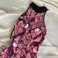Pink vintage velvet elegant short birthday dress party dress homecoming dress cocktail dress nv4534