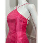 Pink Vintage Glitter Star Dress Organza Long Tulle Ball Gown Evening Dress Party Dress nv4258