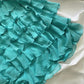 Blue ruffled fairy chiffon homecoming dress party dress birthday dress prom dress nv4538