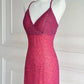 💗✨Teal/Hot pink vintage 90s y2k fairy boho beaded embroidery maxi mermaid suspender dress prom dress evening gown party dress nv4406