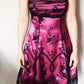 NiceVestidos--Burgundy exquisite beaded short homecoming dress prom dress NV5695