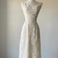 Ivory White Elegant Fashion Exquisite Beading Long Lace Ball Gown Evening Dress Party Dress nv3635