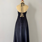 Black/Burgundy Vintage Fashion Exquisite Beading Elegant Backless Long Satin Tulle Formal Prom Dress Evening Gown Party Dress nv3743