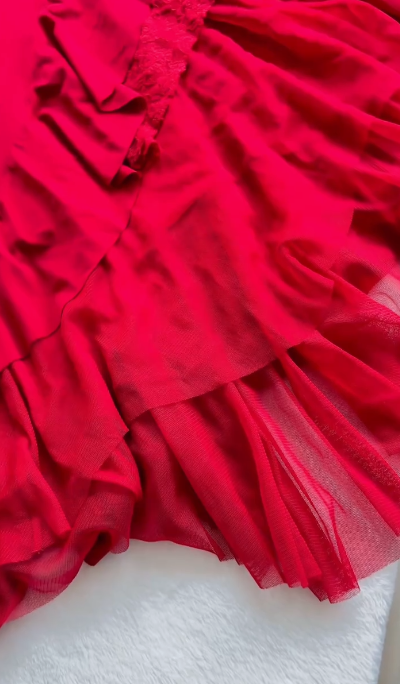 Red Elegant Beautiful Charming Long Chiffon Exquisite Beaded Ball Gown Evening Gown Party Dress Prom Dress nv3994