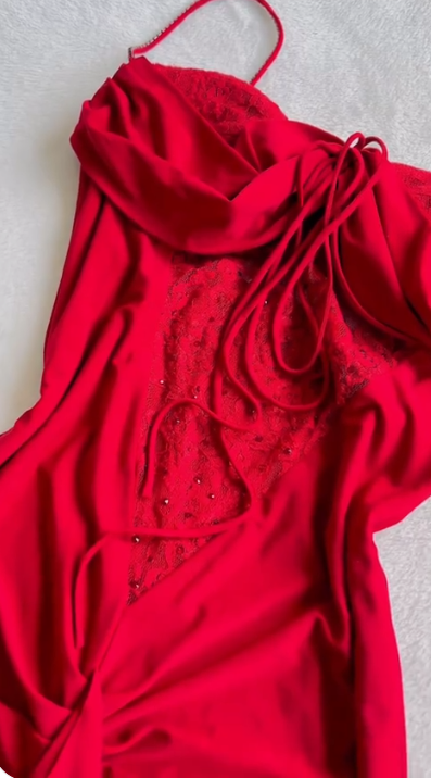 Red Elegant Beautiful Charming Long Chiffon Exquisite Beaded Ball Gown Evening Gown Party Dress Prom Dress nv3994