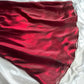 Burgundy Fashion Spaghetti Strap Long Sleeveless Mermaid Tulle Long Ball Gown Evening Dress Party Dress nv3574