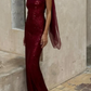 Green/Silver/burgundy tube top elegant sexy sequin dress ladies prom dress evening dress party dress nv5257