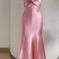 Pink fashion elegant sling bow backless design long ball gown evening dress dress birthday party dress nv1648