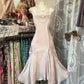 Pink Retro Short Homecoming Dress Birthday Dress Mermaid Off Shoulder nv4295