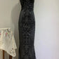 Robe longue de soirée rétro NV6450