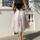 White Short Sweetheart Homecoming Dress Off Shoulder Cocktail Dress nv1746