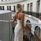 Elegant lace long ball gown evening dress nv1803