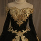 NiceVestidos--Vintage Dress, Golden, Superb, Top-Grade, Gorgeous, Hand-Embroidered, Heavily Beaded Dress, Romantic Fantasy, Baroque Period, Magnificent Wedding Dress, Ball Gown NV5854