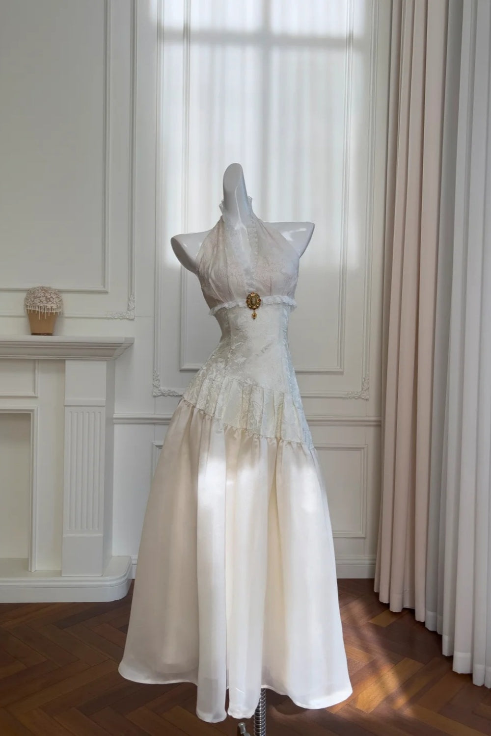 NiceVestidos - Robe vintage noire et blanche NV6077
