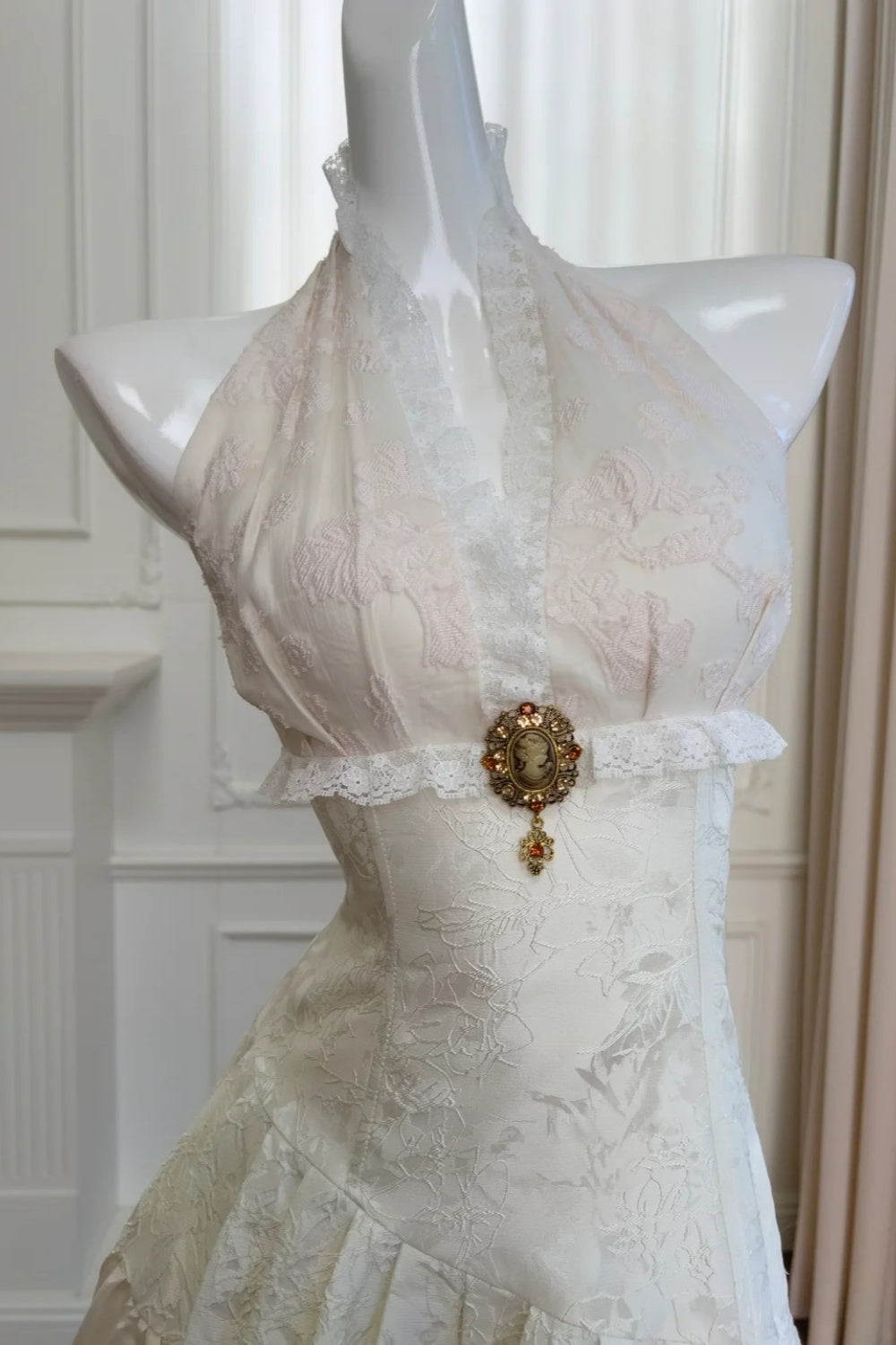 NiceVestidos - Robe vintage noire et blanche NV6077