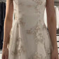 Vintage Straps White A Line Short Party Dress Formal Graduation Homecoming Dress nv5325
