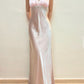 Pink Vintage Elegant Exquisite Beading V-Neck Long Satin Ball Gown Evening Dress Party Dress nv3644