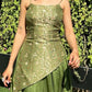 NiceVestidos--Vintage Floral Fashion Elegant Satin Long Prom Dress Graduation Gown NV5852