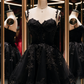 Robe courte en tulle à fines bretelles et application de dentelle rouge, idéale pour la rentrée scolaire ou une fête d'anniversaire (Nv4932)