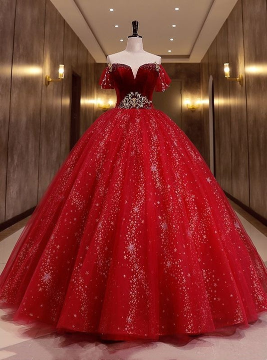 Robe de bal longue luxueuse et exquise NV6512
