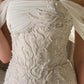 Gorgeous White Off Shoulder Beaded Applique Long Ball Gown Wedding Dress nv1811