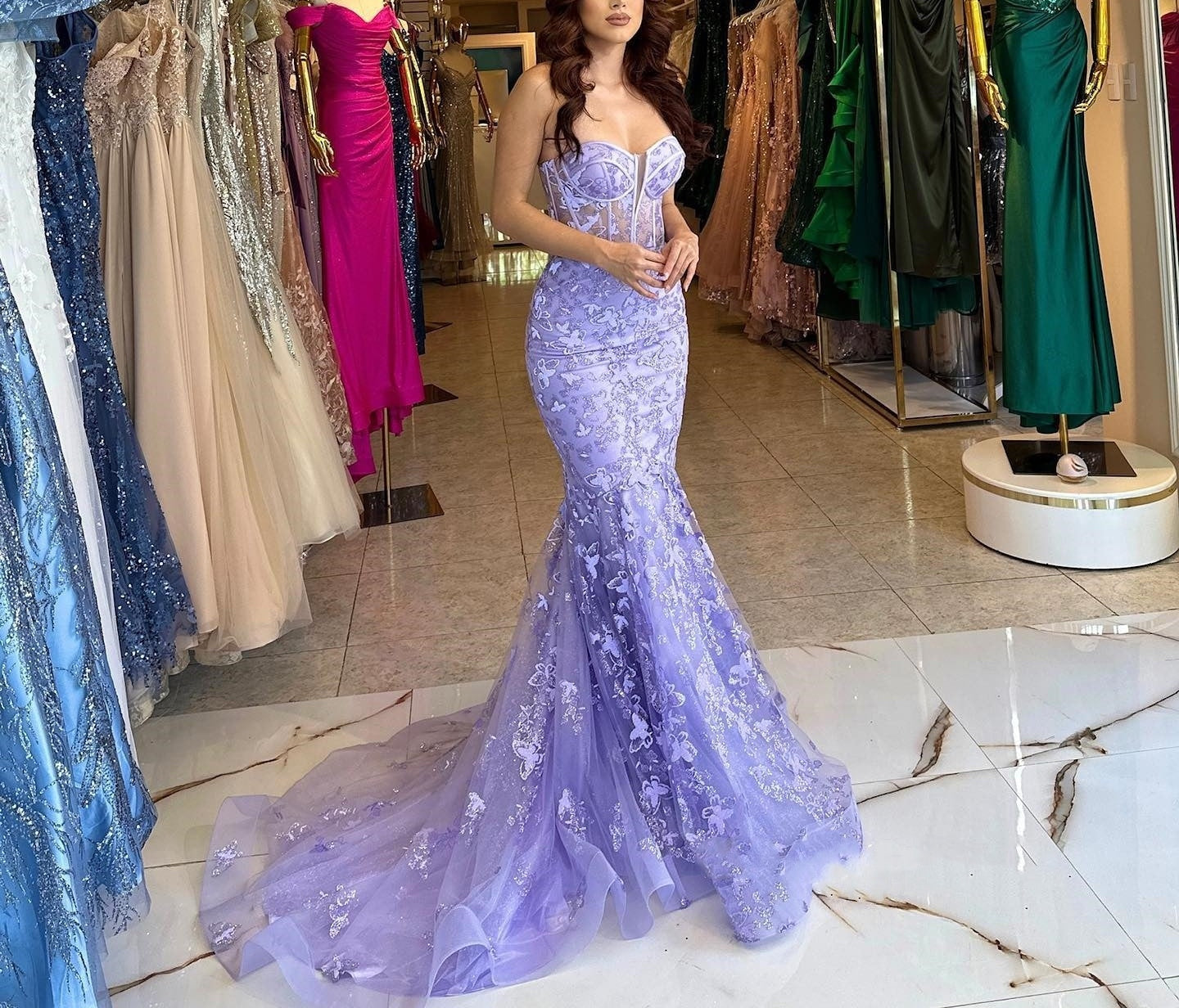 Sexy Sweetheart Party Dress Sleeveless Floor-Length  Prom Evening Dress nv1067