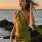 Green backless mini homecoming dress prom dress cocktail dress nv1810