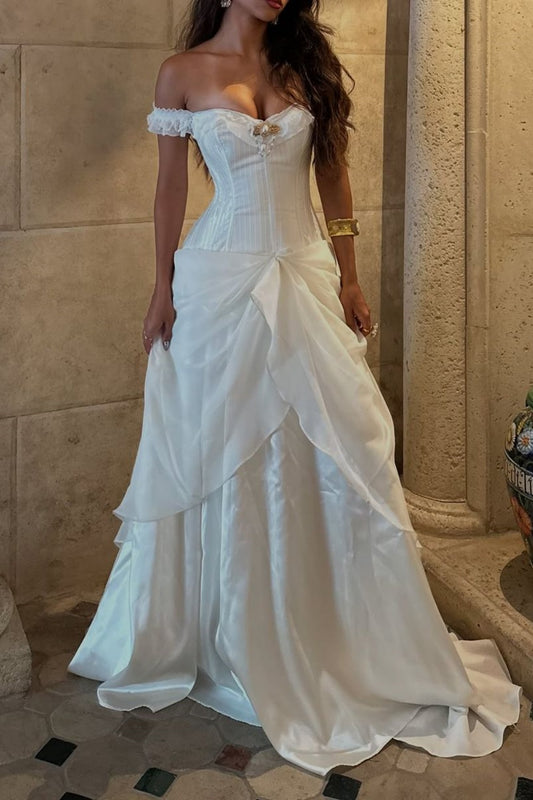 Robe de bal longue noire style rétro NiceVestidos NV6113