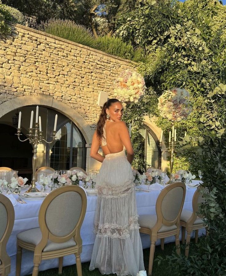 White V-neck stylish elegant lace long tulle ball gown evening dress wedding guest dress nv3335
