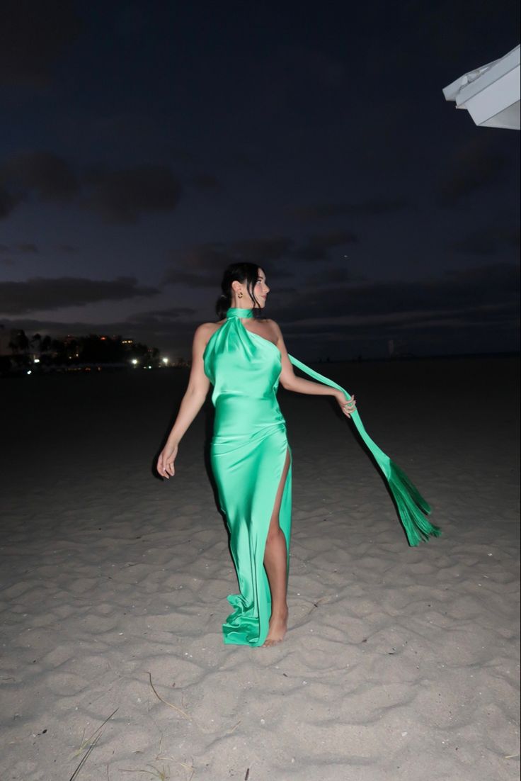Green Simple Fashionable Elegant Long Satin Prom Dress Evening Dress Prom Dress Wedding Guest Party Dress nv3938