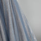 Blue Tulle Long Prom Dress, A-Line Off the Shoulder Blue Evening Party Dress nv1422