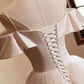 Beautiful spaghetti strap floor length ball gown sleeveless backless evening dress prom dress nv1867