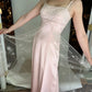 Pink Shiny Fashion Exquisite Beading Long Satin Ball Gown Tulle Evening Dress Party Dress Prom Dress nv3750