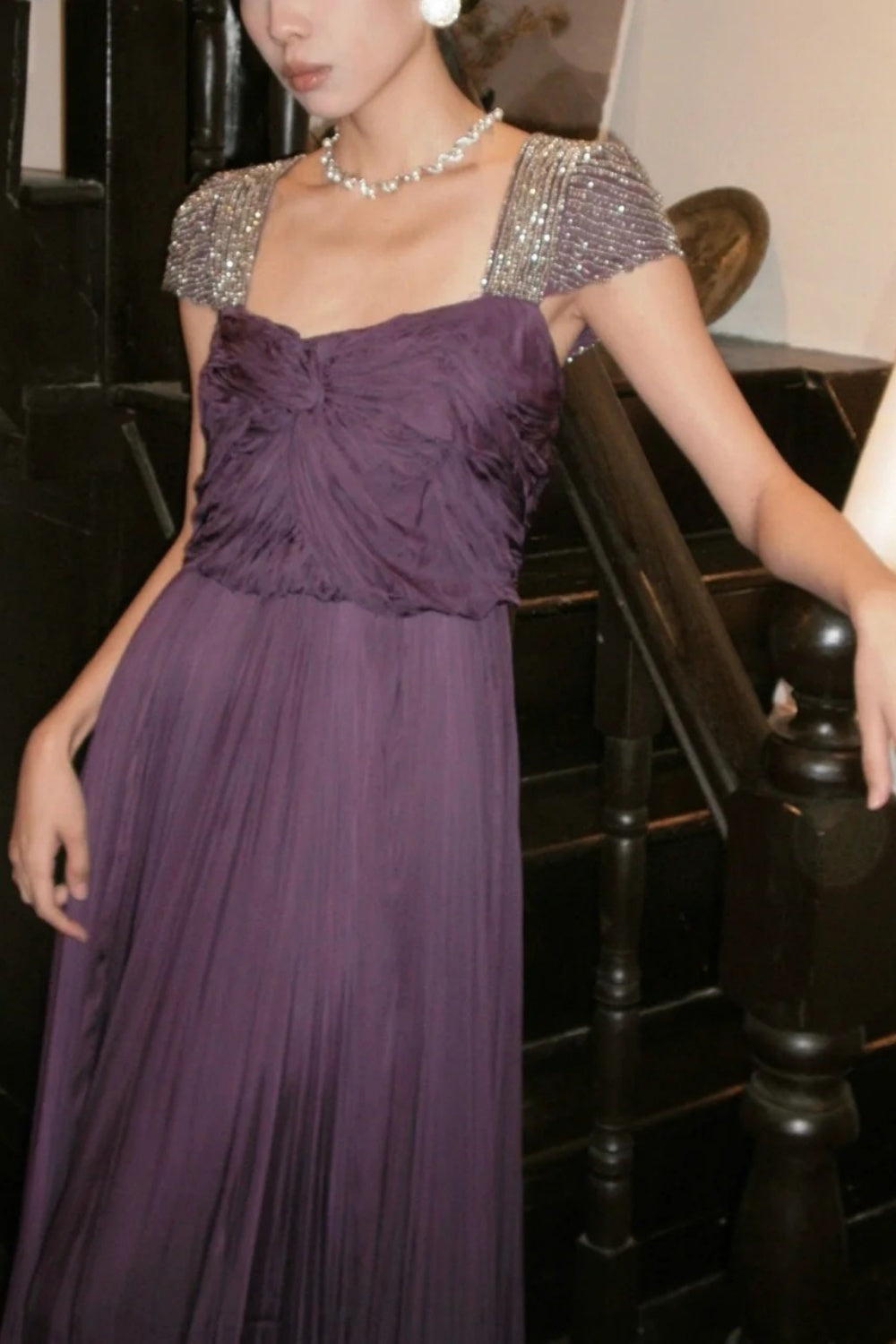 Robe de soirée longue vintage NV6579