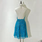 ✨Blue pretty date short chiffon homecoming dress party dress nv5432