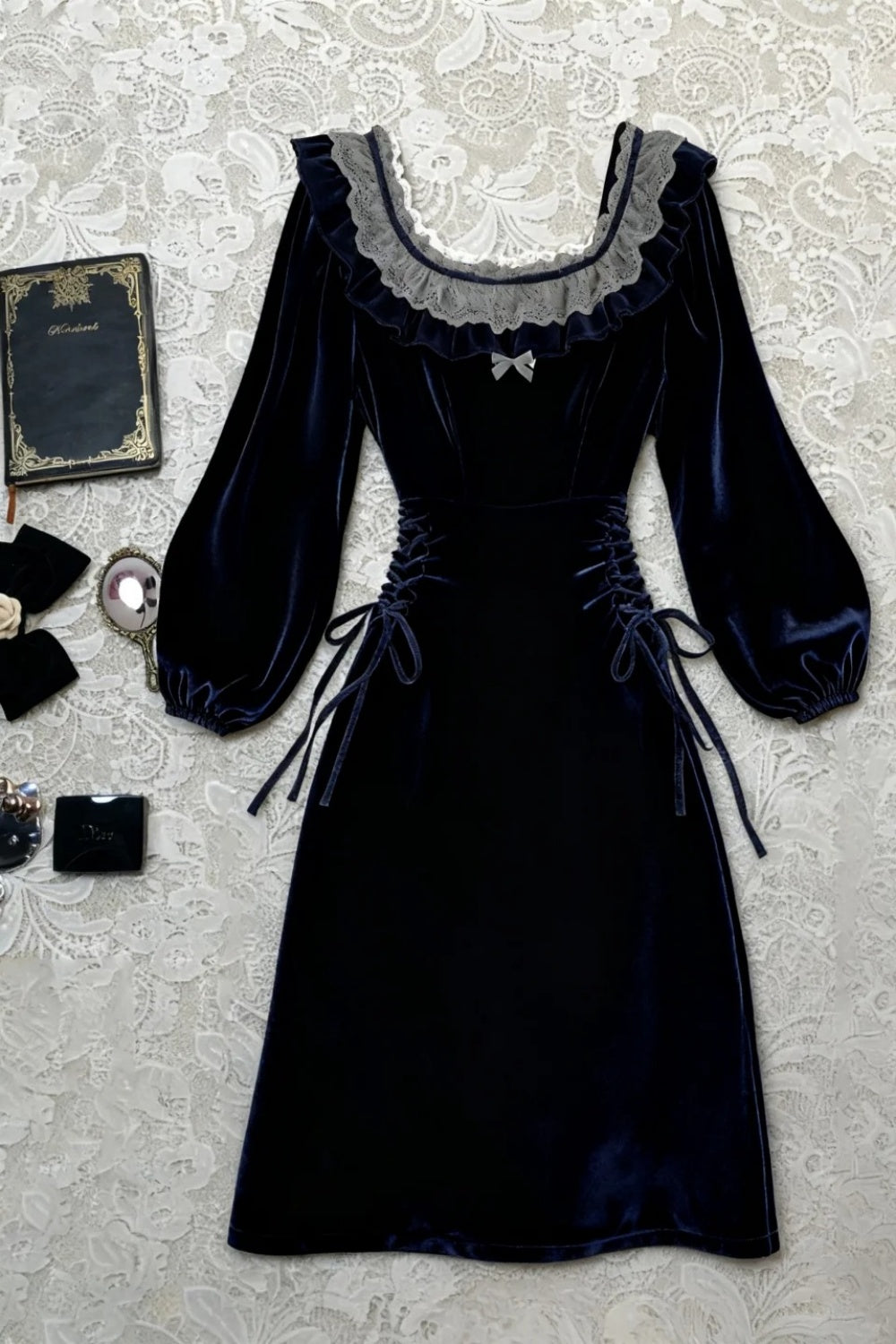 Short Satin Birthday Dress/Holiday Party Dress NV6377