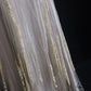 Silver tulle beaded, shiny and gorgeous, Galaxy Heavy Vintage double-shouldered Gatsby-style dress, ball gown, evening gown, party dress nv5207
