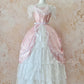 Pink Retro Elegant Sweet Exquisite Lace Cake Princess Dress Long Adult Ceremony Dress Birthday Dress Prom Dress Evening Dress nv4094