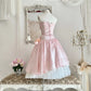 Pale Pink Retro Floral Elegant A-skirt Exquisite Sequin Midi/Short satin Homecoming Dress Prom Dress Evening Dress Birthday Party Dress Prom Dress Wedding Dress Quinceanera Dress nv4101
