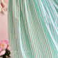 Mint Green Petal Baby Doll Collar and Puff Sleeves Embroidered Little Roses Vintage Elegant A-skirt Delicate Short chiffon Homecoming Dress Prom Dress Evening Dress garden Party Dress Prom Dress Wedding Flower Girl Dress nv4100