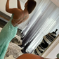 Green Lace Mermaid Long Prom Dress,Backless Formal Dress nv750