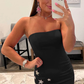 Pink Tight Homecoming Dress with Star and Fringes nv636