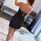 Black/yellow/red/pink/blue fashion chic exquisite lace short homecoming dress prom dress party dress nv919
